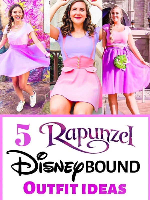 5 Rapunzel Disneybound Outfit Ideas