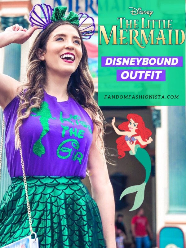Little Mermaid Disneybound Outfit
